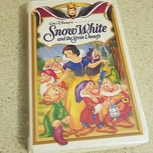 Walt Disney Snow White vhs